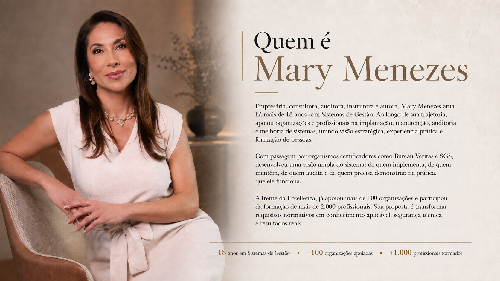 Quem é Mary Menezes: trajetória profissional, atuação e resultados
